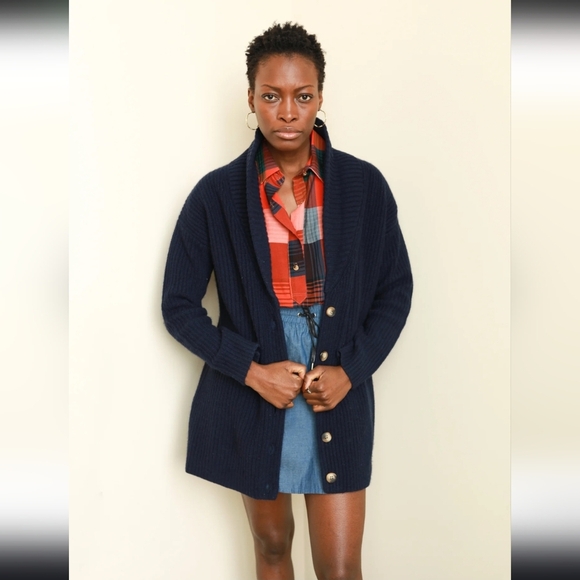 NWOT, Never A Wallflower, Light Blue Denim Track Skirt, Size Small - Picture 2 of 8